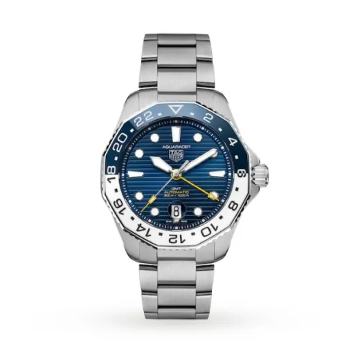 TAG Heuer Monaco Men Automatic Blue Leather Watch CAW2111.FC6183 - Photo 4