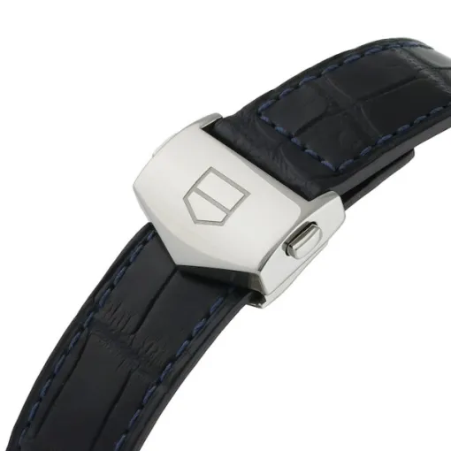 TAG Heuer Monaco Men Automatic Blue Leather Watch CAW2111.FC6183 photo 2