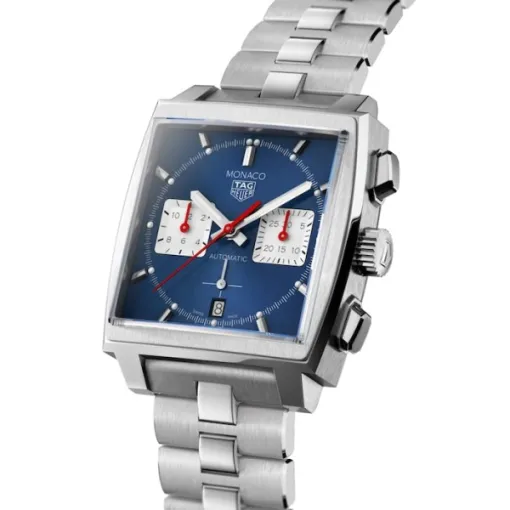 TAG Heuer Monaco Men Automatic Blue Stainless Steel Watch CBL2111.BA0644 photo 4