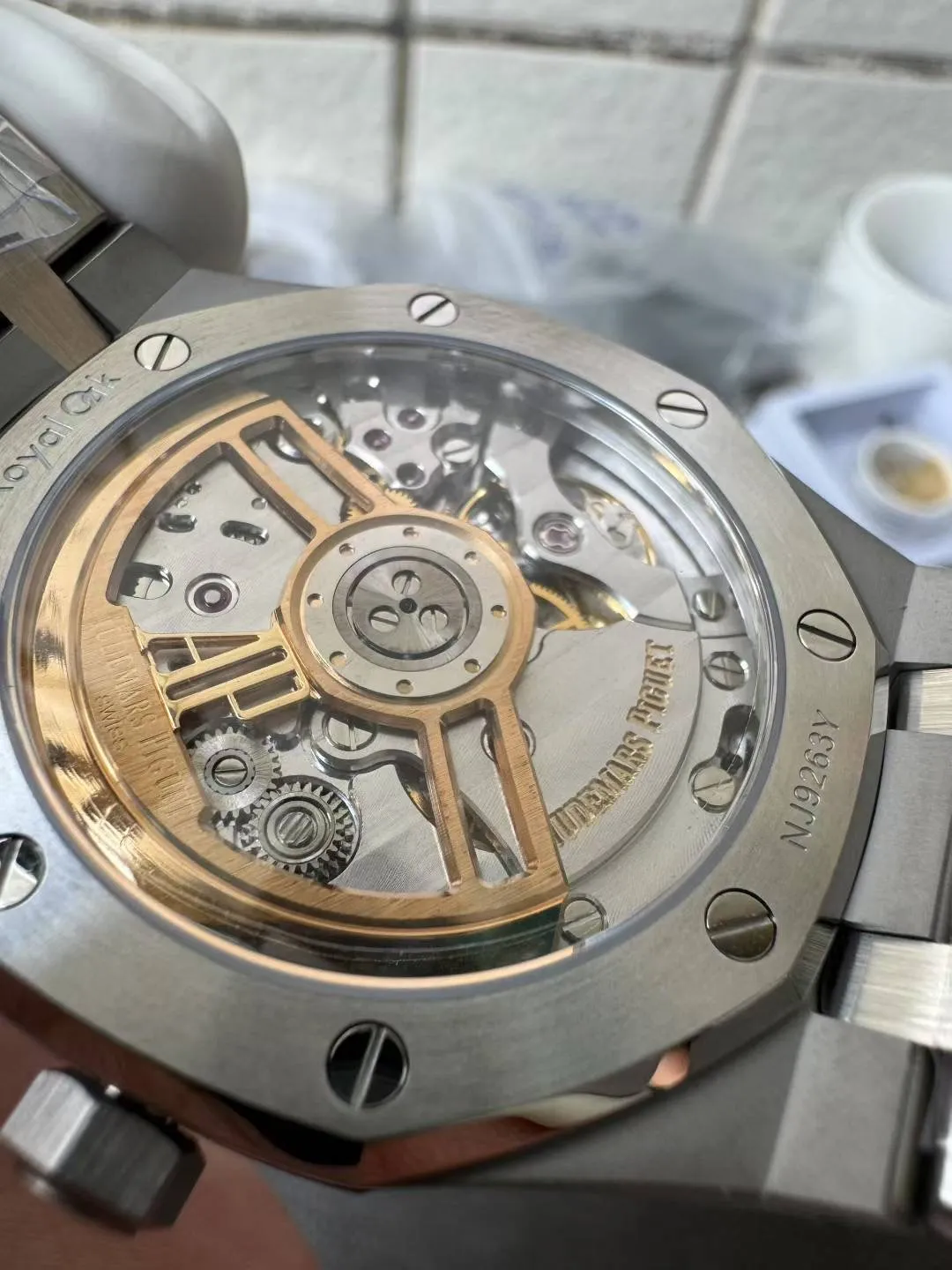 VS Factory Audemars Piguet Royal Oak 41mm Black Dial (15510ST) 1:1 Super Clone – DD4302 Movement - VS Factory Official photo 10