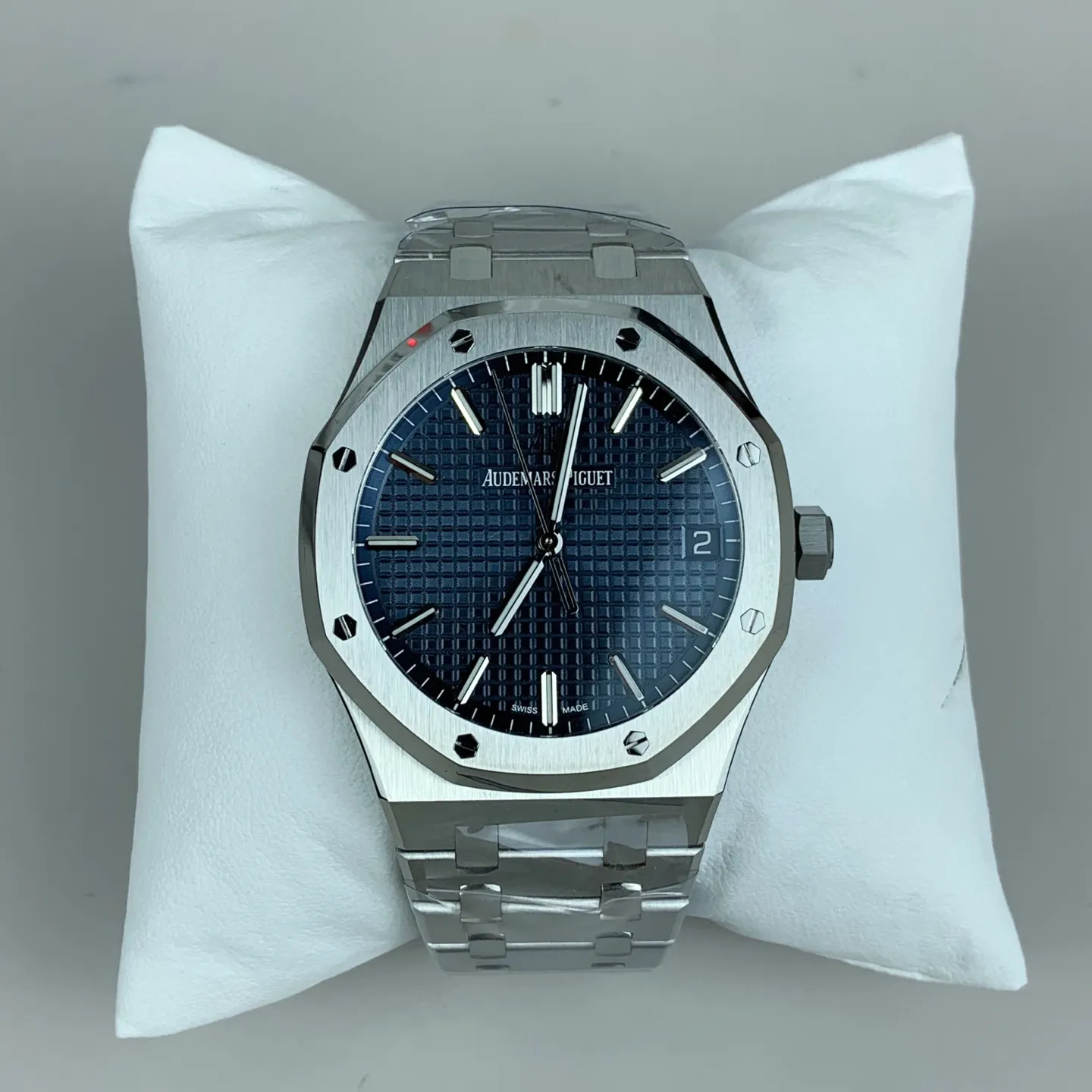 VS Factory Audemars Piguet Royal Oak 41mm Blue Dial (15500ST) 1:1 Super Clone – DD4302 Movement - VS Factory Official photo 2