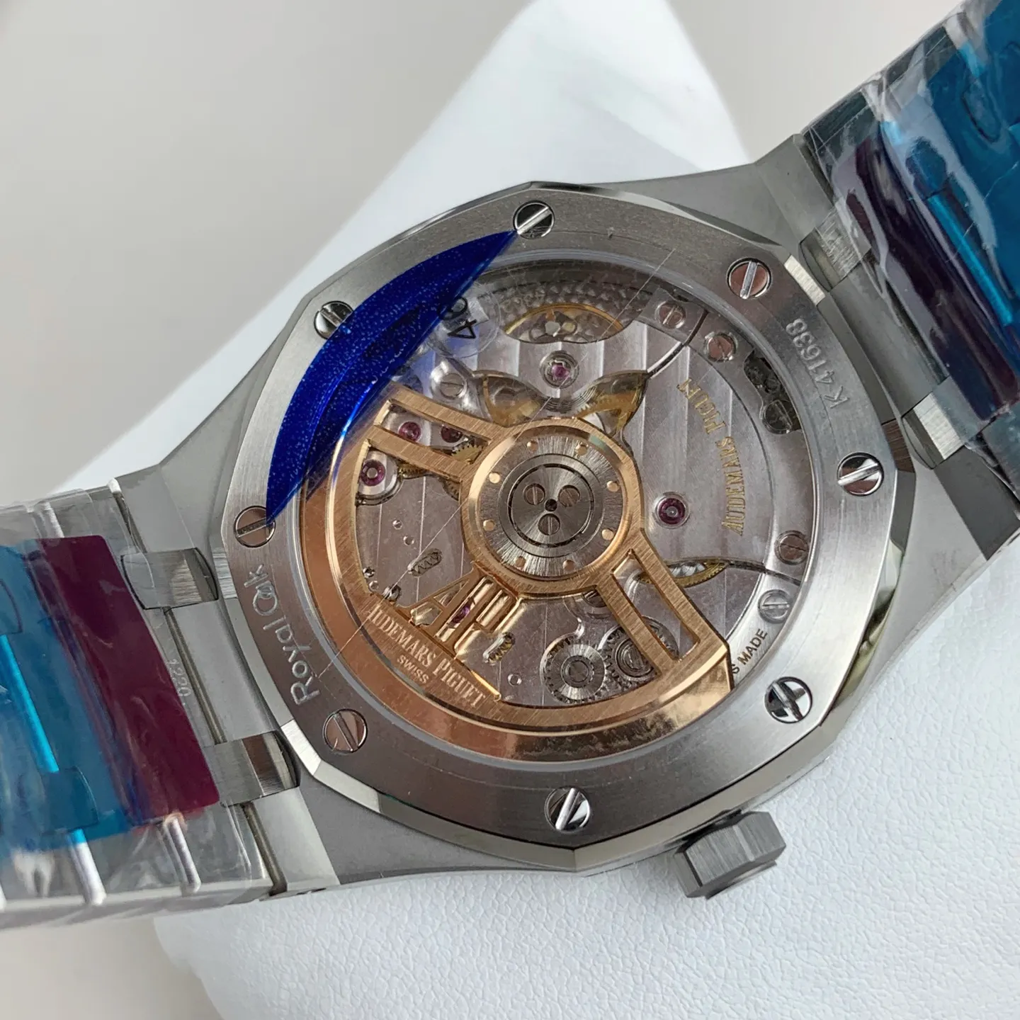 VS Factory Audemars Piguet Royal Oak 41mm Blue Dial (15500ST) 1:1 Super Clone – DD4302 Movement - VS Factory Official photo 9
