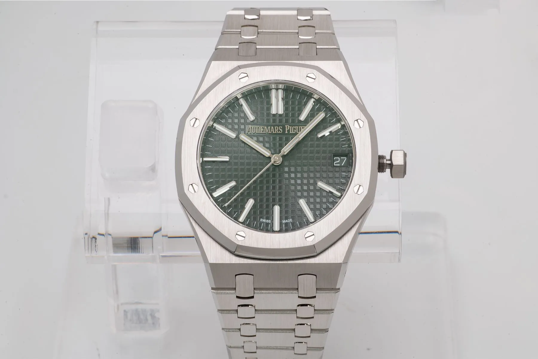 VS Factory Audemars Piguet Royal Oak 41mm Khaki Green Dial (15510ST) 1:1 Super Clone – DD4302 Movement - VS Factory Official