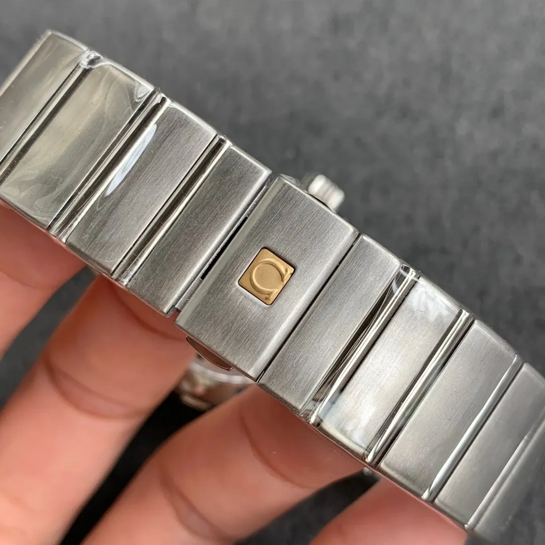 VS Factory Omega Constellation 38mm Black Sunburst Dial Steel Bezel Stainless Steel Bracelet (123.10.38.21.01.001) 1:1 Super Clone - DD8500 Movement - VS Factory Official photo 5