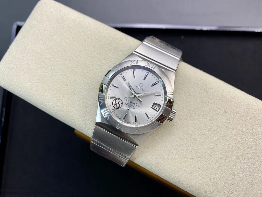 VS Factory Omega Constellation 38mm Steel Silver Dial (123.10.38.21.02.001) 1:1 Super Clone - DD8500 Movement - VS Factory Official photo 6