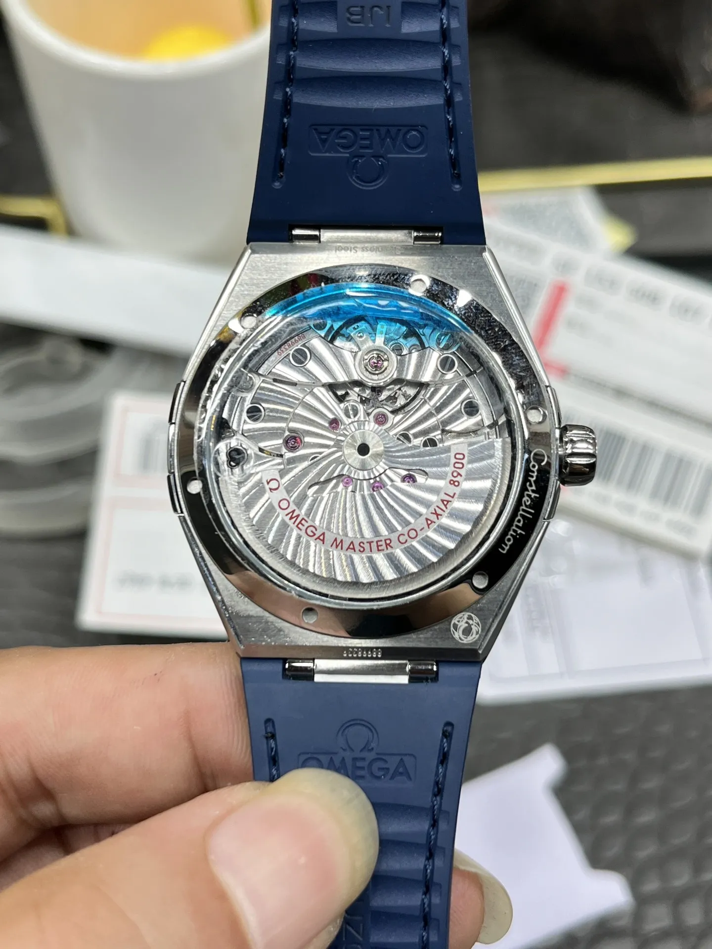 VS Factory Omega Constellation 41mm Steel Blue Ceramic Bezel (131.33.41.21.03.001) 1:1 Super Clone - DD8900 Movement - VS Factory Official photo 10