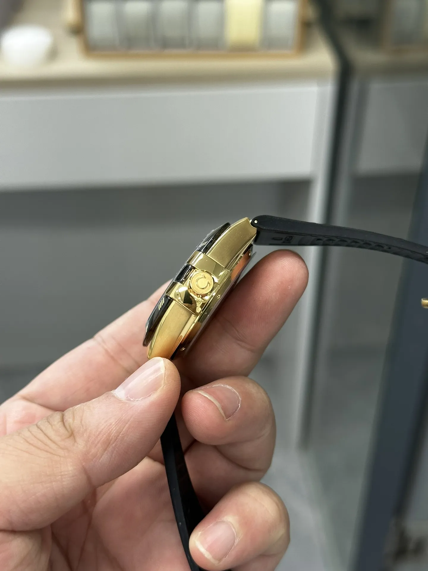 VS Factory Omega Constellation 41mm Yellow Gold Black Ceramic (131.63.41.21.01.001) 1:1 Super Clone - DD8900 Movement - VS Factory Official photo 5