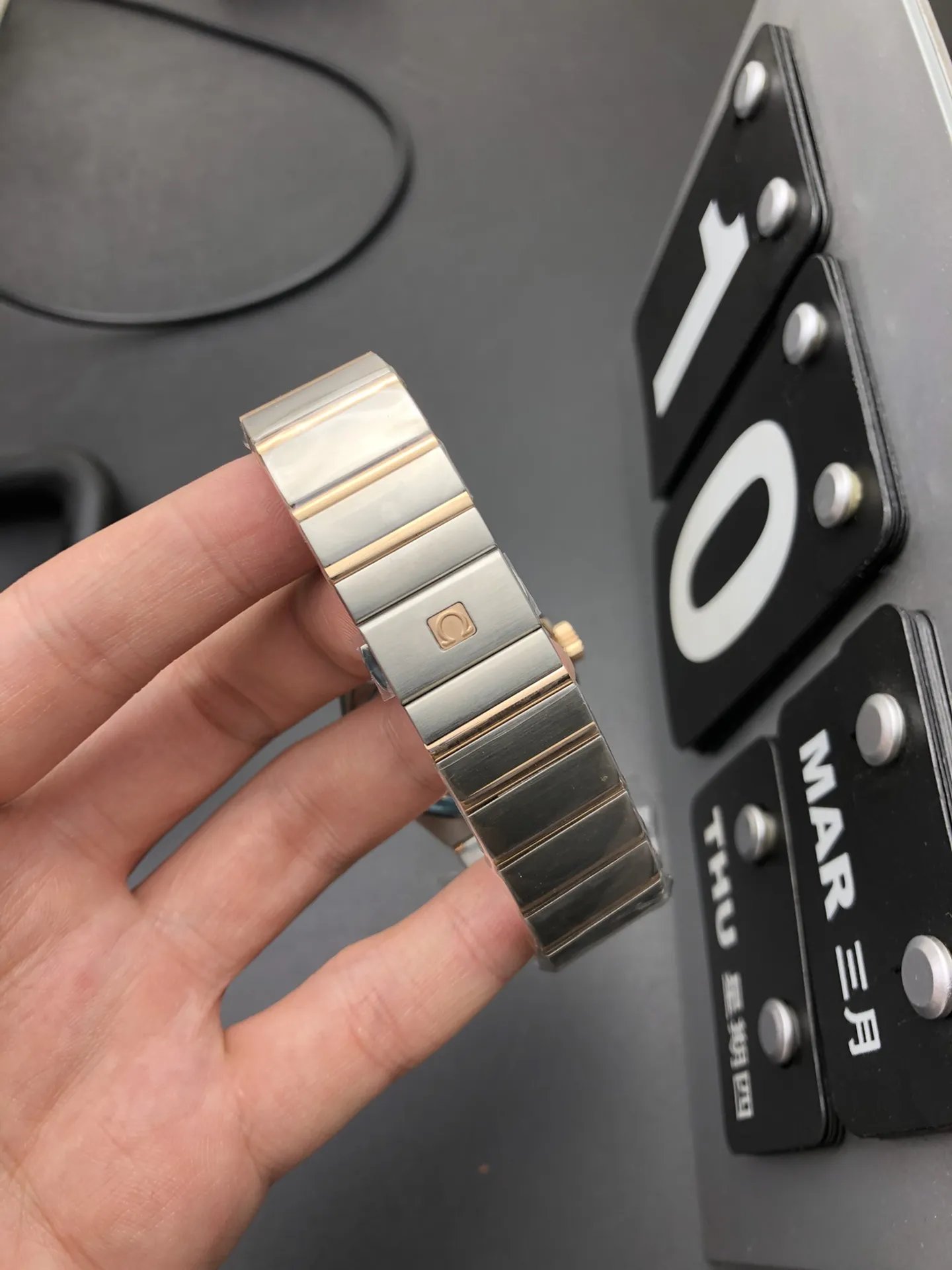 VS Factory Omega Constellation Co-Axial 38mm Black Diamond Dial (123.10.38.21.51.001) 1:1 Super Clone - DD8500 Movement - VS Factory Official photo 7