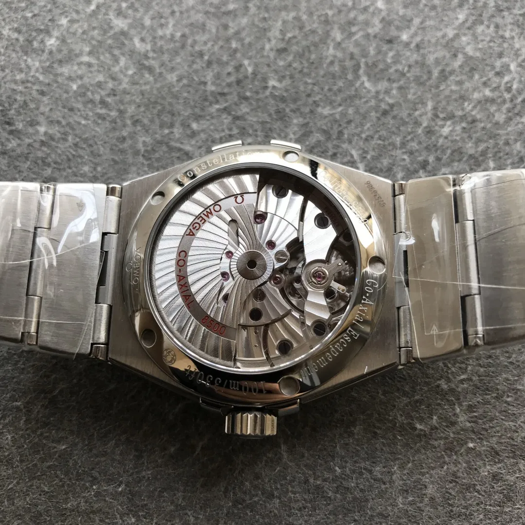 VS Factory Omega Constellation Co-Axial 38mm Silver Textured Dial (123.10.38.21.02.001) 1:1 Super Clone - DD8500 Movement - VS Factory Official photo 6