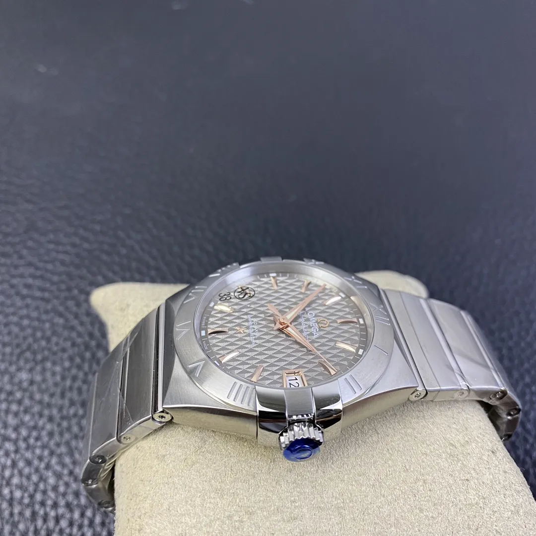 VS Factory Omega Constellation Co-Axial 38mm Steel & Sedna Accents (123.10.38.21.02.002) 1:1 Super Clone -DD8500 Movement - VS Factory Official photo 6