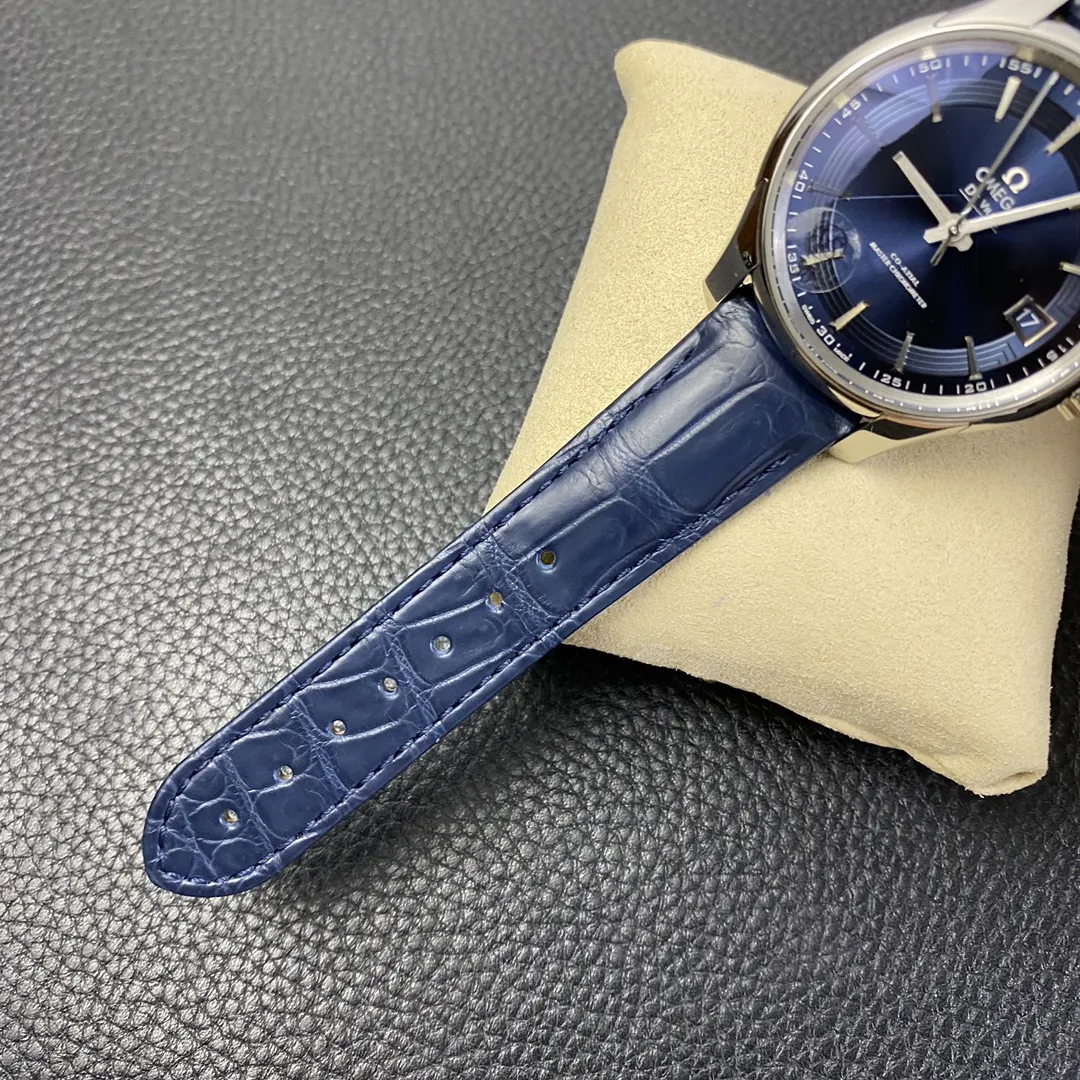 VS Factory Omega De Ville Hour Vision 41mm Blue Dial (431.33.41.21.03.001) 1:1 Super Clone – DD8900 Movement - VS Factory Official photo 5