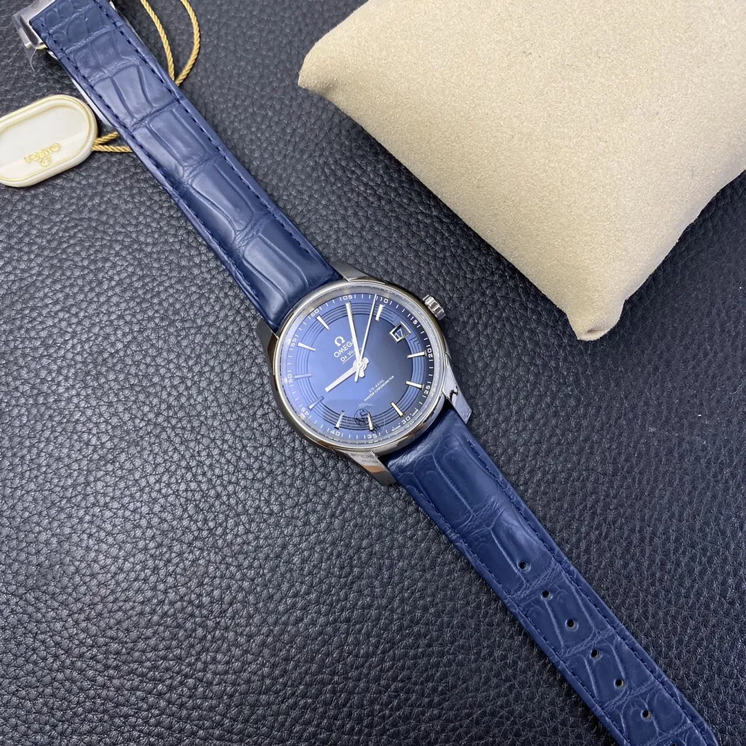 VS Factory Omega De Ville Hour Vision 41mm Blue Dial (431.33.41.21.03.001) 1:1 Super Clone – DD8900 Movement - VS Factory Official photo 6