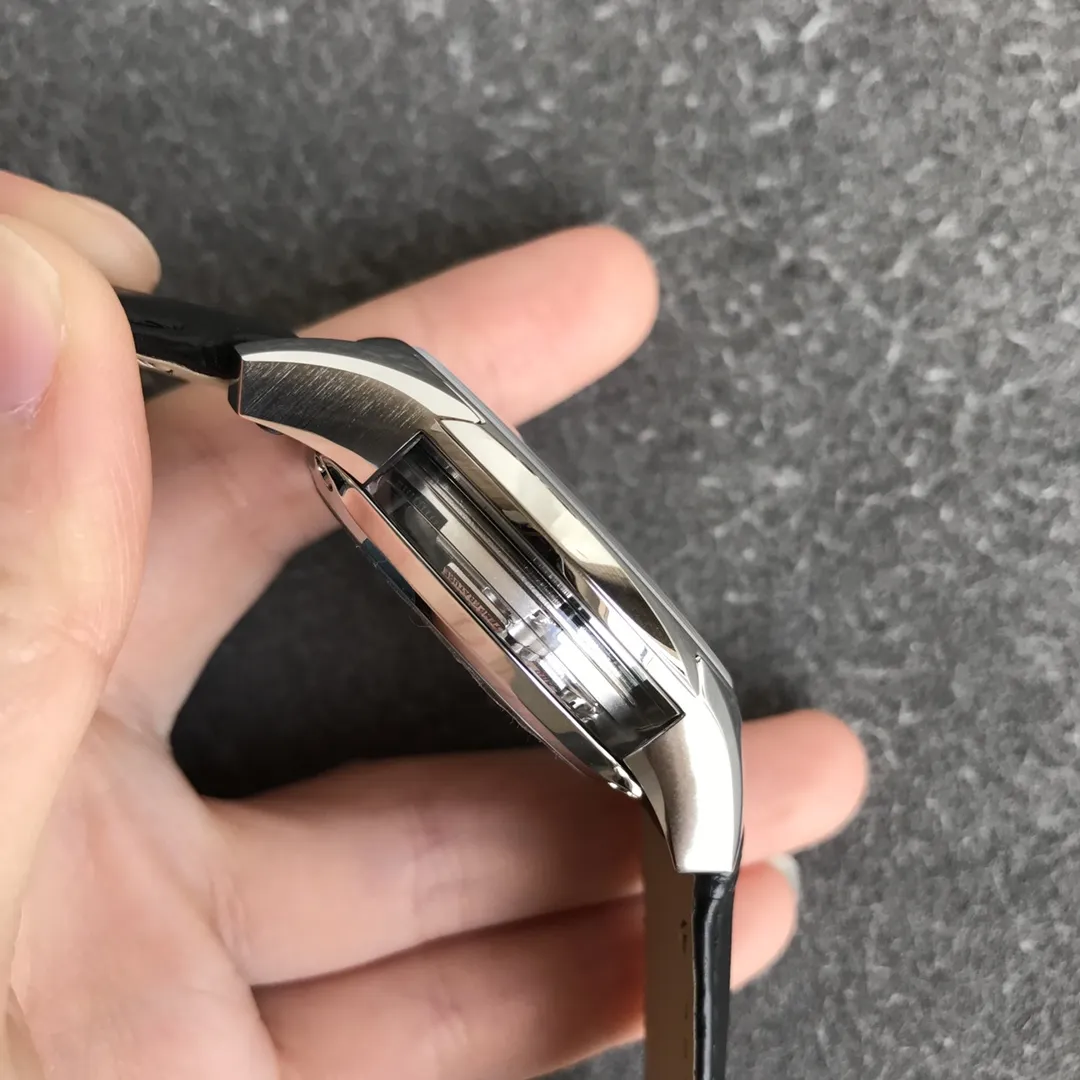 VS Factory Omega De Ville Hour Vision 41mm Blue Dial Black Strap (433.13.41.21.03.001) 1:1 Super Clone -DD8900 Movement - VS Factory Official photo 7