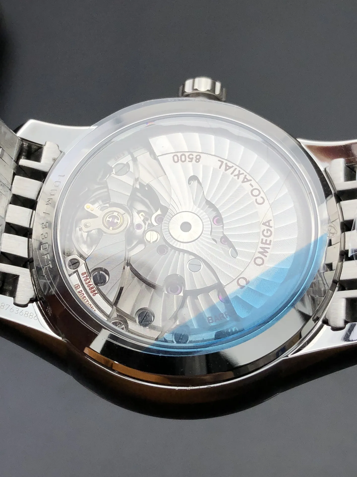 VS Factory Omega De Ville Hour Vision 41mm Silver Dial Roman Numerals(431.10.41.21.02.001) 1:1 Super Clone – DD8500 Movement - VS Factory Official photo 5