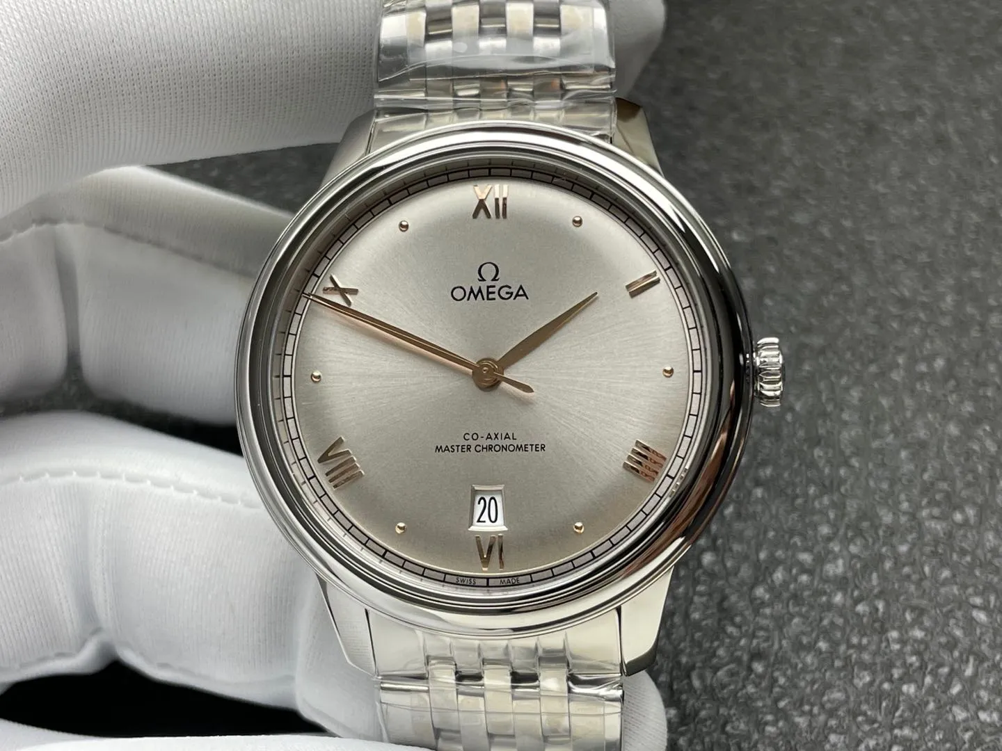 VS Factory Omega De Ville Prestige 40mm Grey Dial (434.10.40.20.06.001) 1:1 Super Clone – DD8800 Movement - VS Factory Official