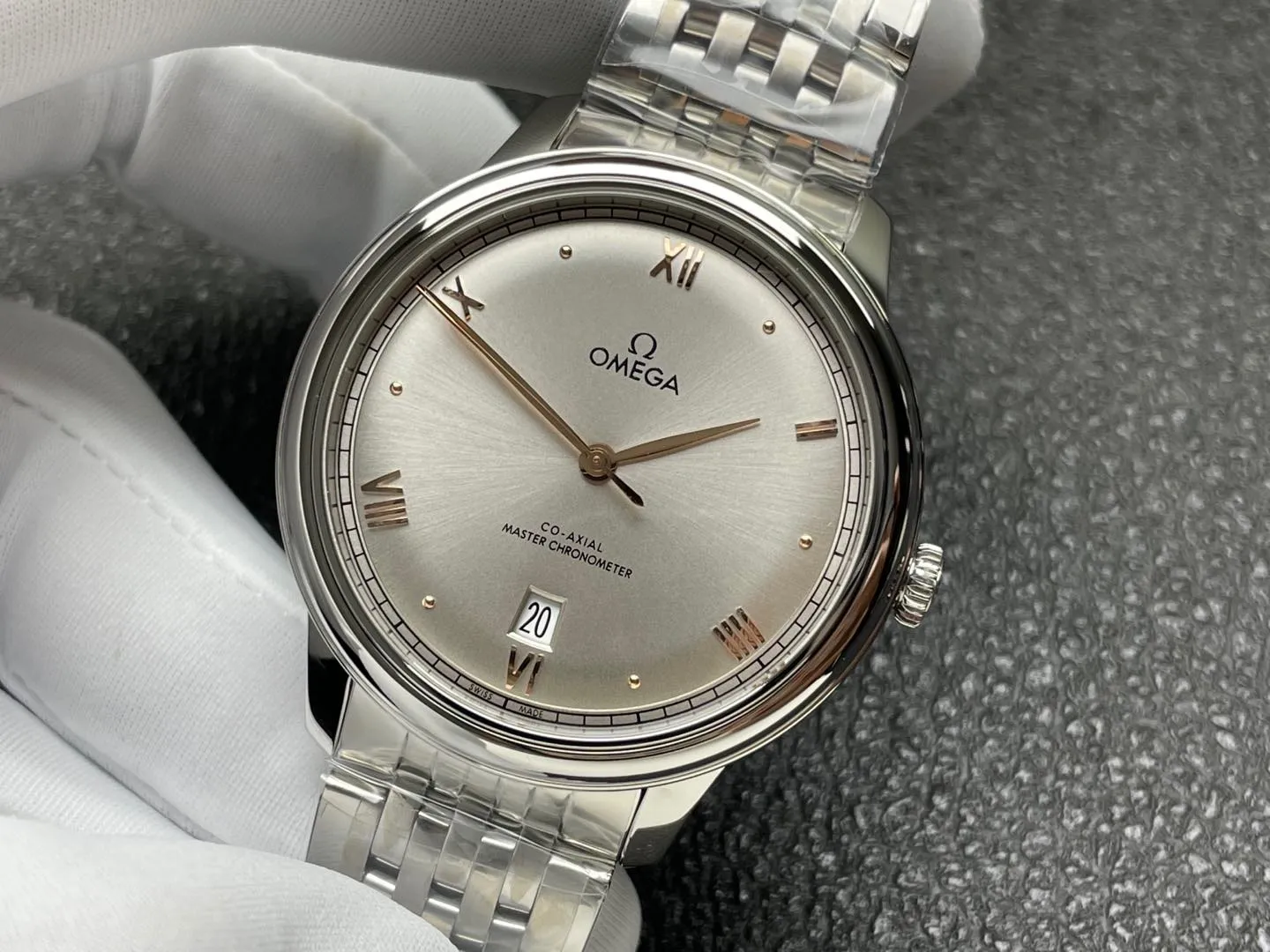 VS Factory Omega De Ville Prestige 40mm Grey Dial (434.10.40.20.06.001) 1:1 Super Clone – DD8800 Movement - VS Factory Official photo 3
