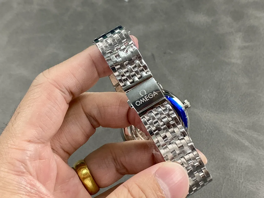VS Factory Omega De Ville Prestige 40mm Pine Green Dial Stainless Steel Bracelet (434.10.40.20.10.001) 1:1 Super Clone - DD8800 Movement - VS Factory Official photo 7