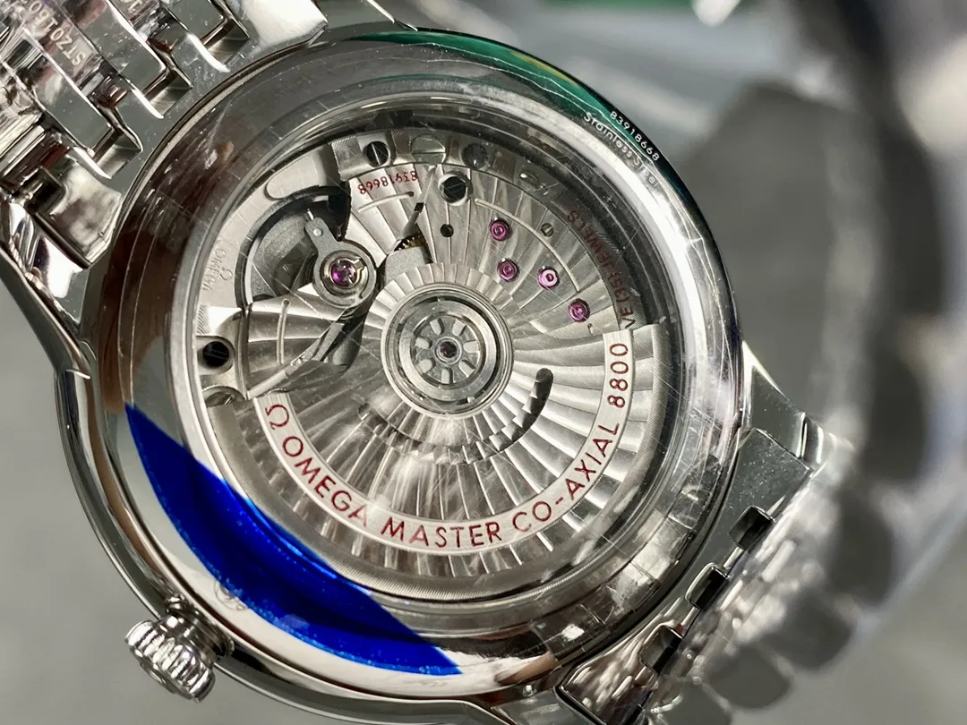 VS Factory Omega De Ville Prestige 40mm Pine Green Dial Stainless Steel Bracelet (434.10.40.20.10.001) 1:1 Super Clone - DD8800 Movement - VS Factory Official photo 8