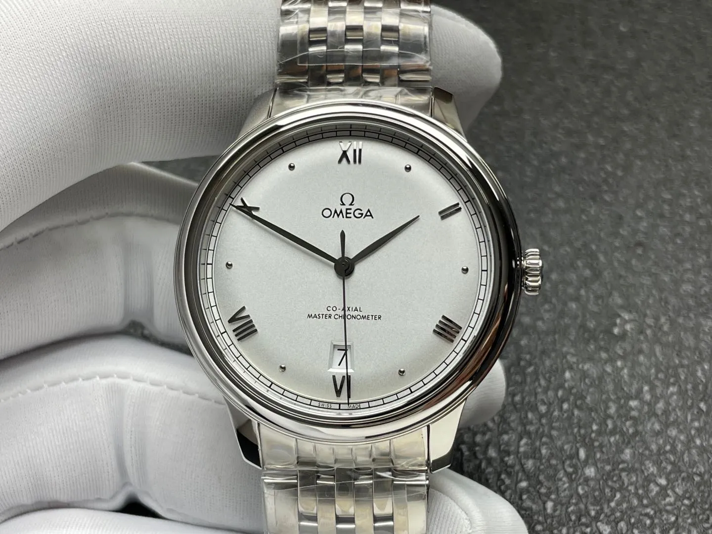 VS Factory Omega De Ville Prestige 40mm Silver Dial (434.10.40.20.02.001) 1:1 Super Clone - DD8800 Movement - VS Factory Official photo 2