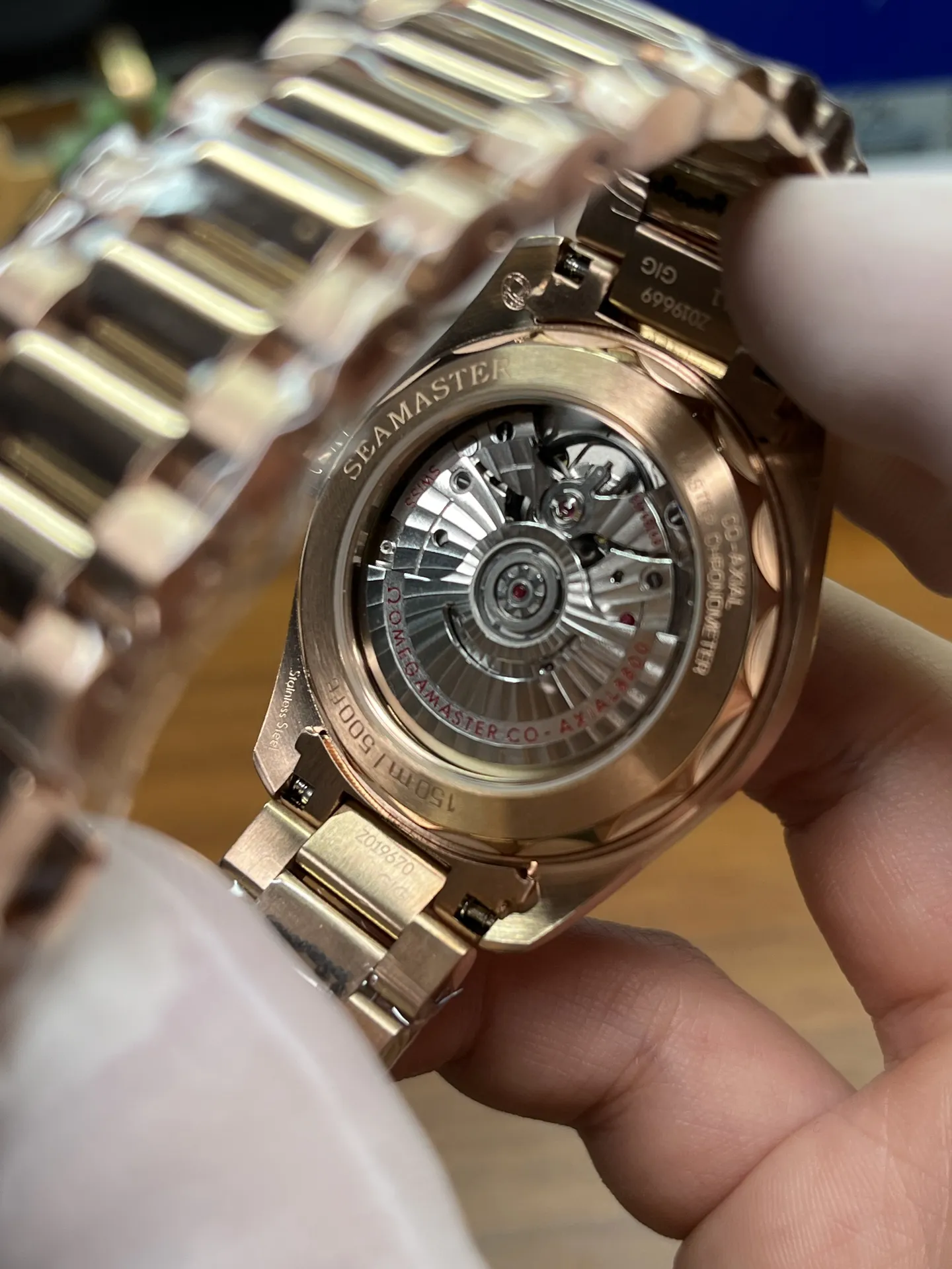 VS Factory Omega Seamaster Aqua Terra 150M 41.5mm Full Red Gold Grey Dial (231.50.42.21.06.002) 1:1 Super Clone – DD8500 Movement - VS Factory Official photo 5