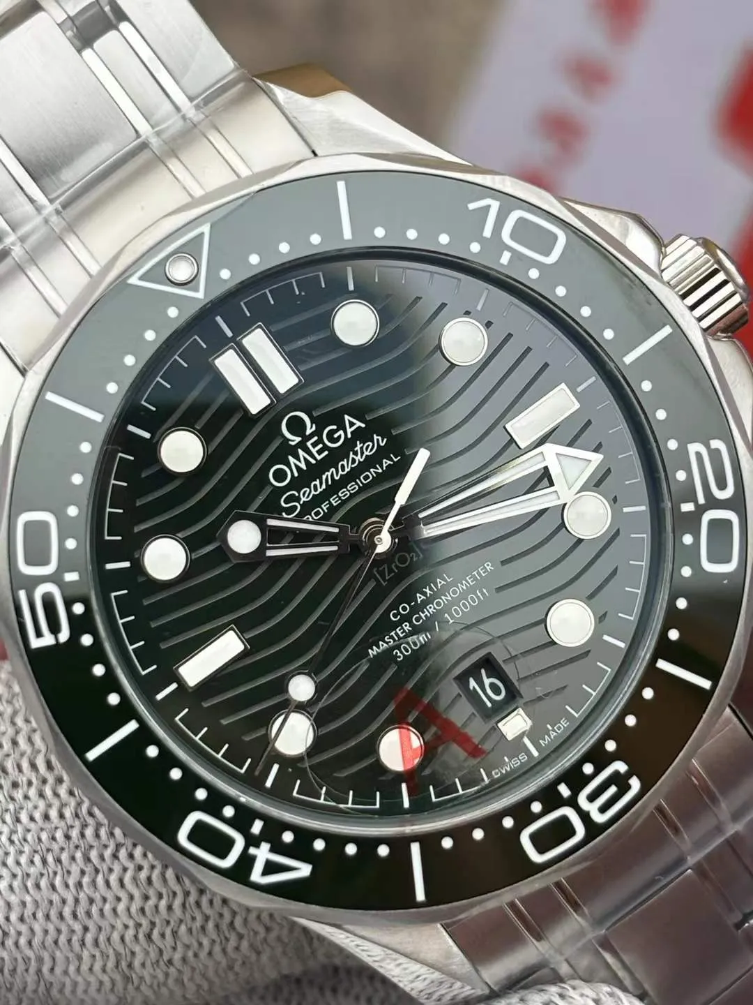 VS Factory Omega Seamaster Diver 300M 42mm Green Dial Green Ceramic Bezel(210.30.42.20.10.001) 1:1 Super Clone – DD8800 Movement - VS Factory Official photo 3