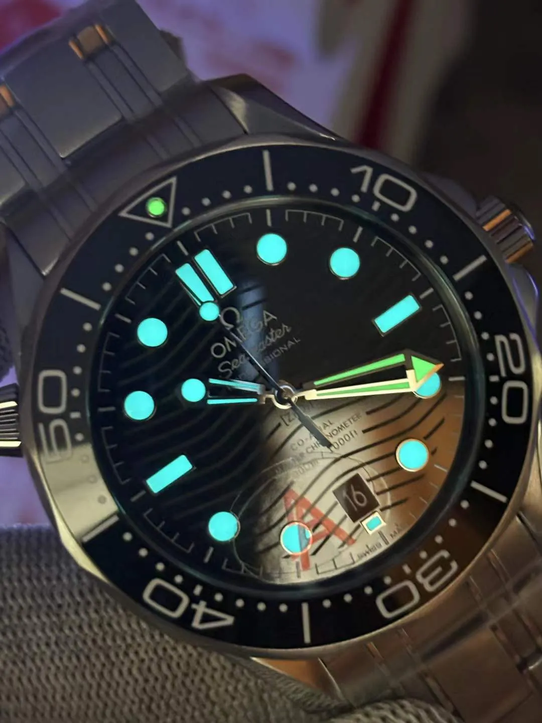 VS Factory Omega Seamaster Diver 300M 42mm Green Dial Green Ceramic Bezel(210.30.42.20.10.001) 1:1 Super Clone – DD8800 Movement - VS Factory Official photo 9