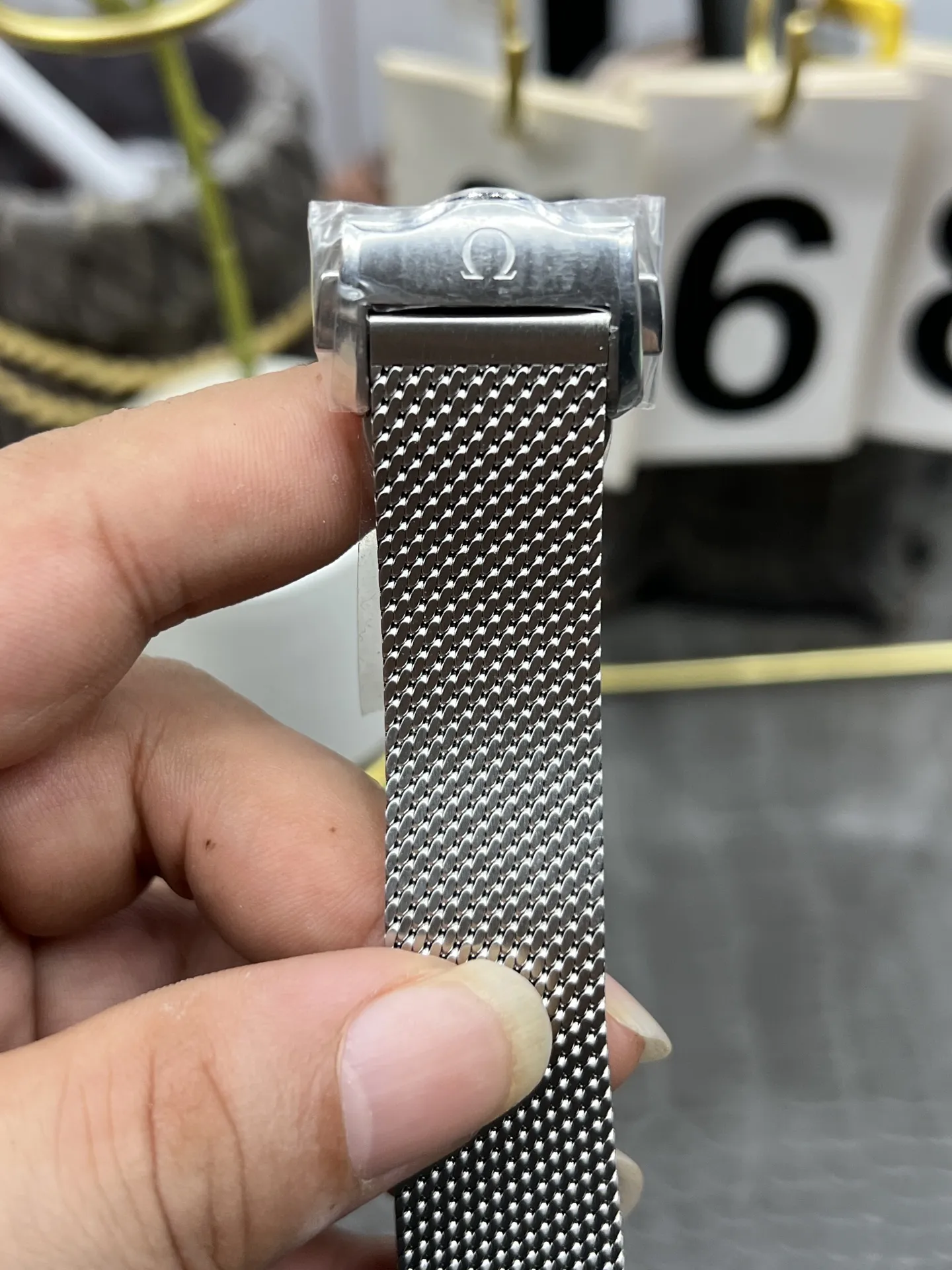 VS Factory Omega Seamaster Diver 300M 42mm James Bond 60th Anniversary Mesh Bracelet (210.30.42.20.06.002) 1:1 Super Clone - DD8806 Movement - VS Factory Official photo 10