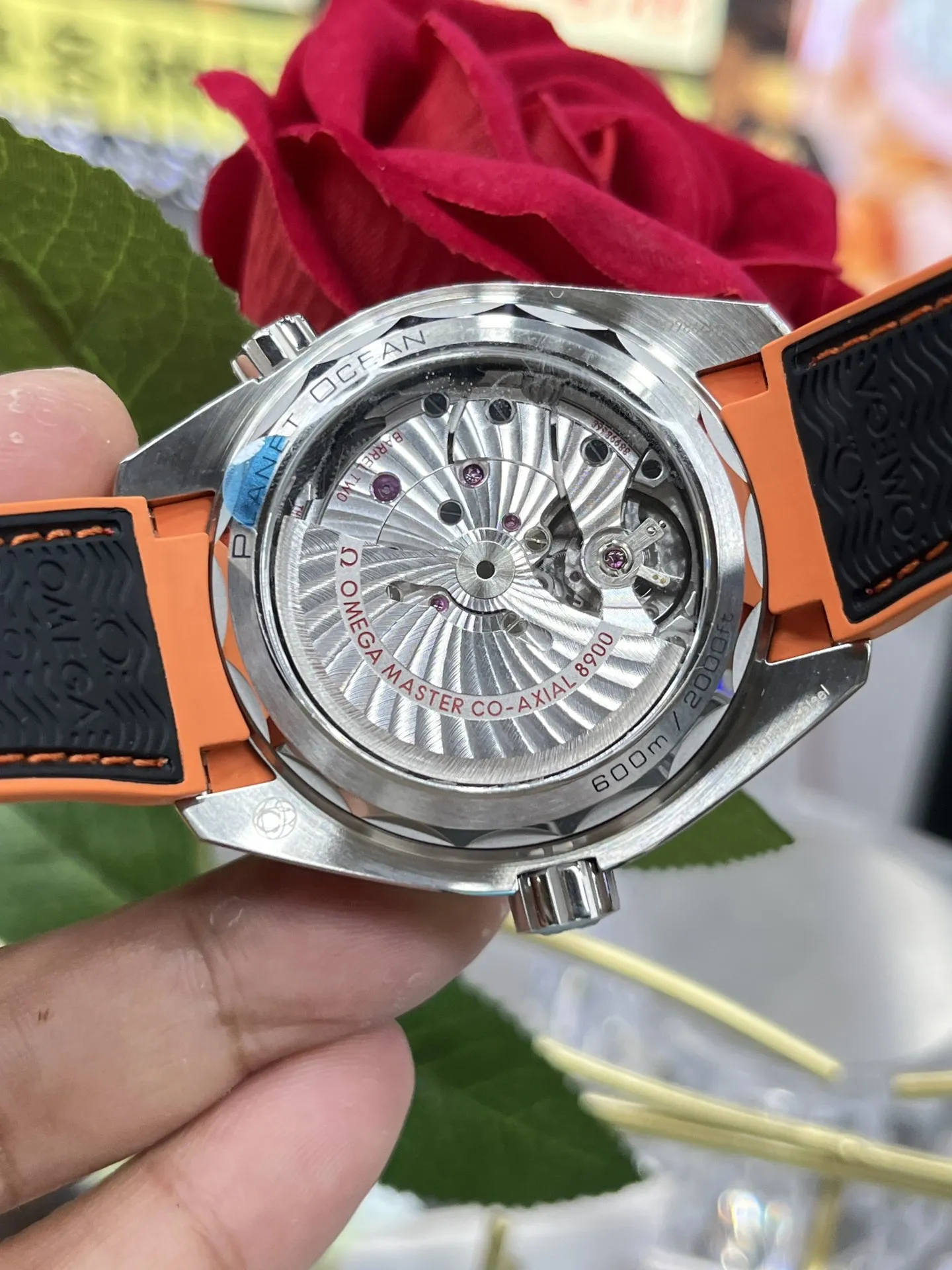 VS Factory Omega Seamaster Planet Ocean 600M 43.5mm Black/Orange Dial (215.32.44.21.01.001) 1:1 Super Clone – DD8900 Movement - VS Factory Official photo 10