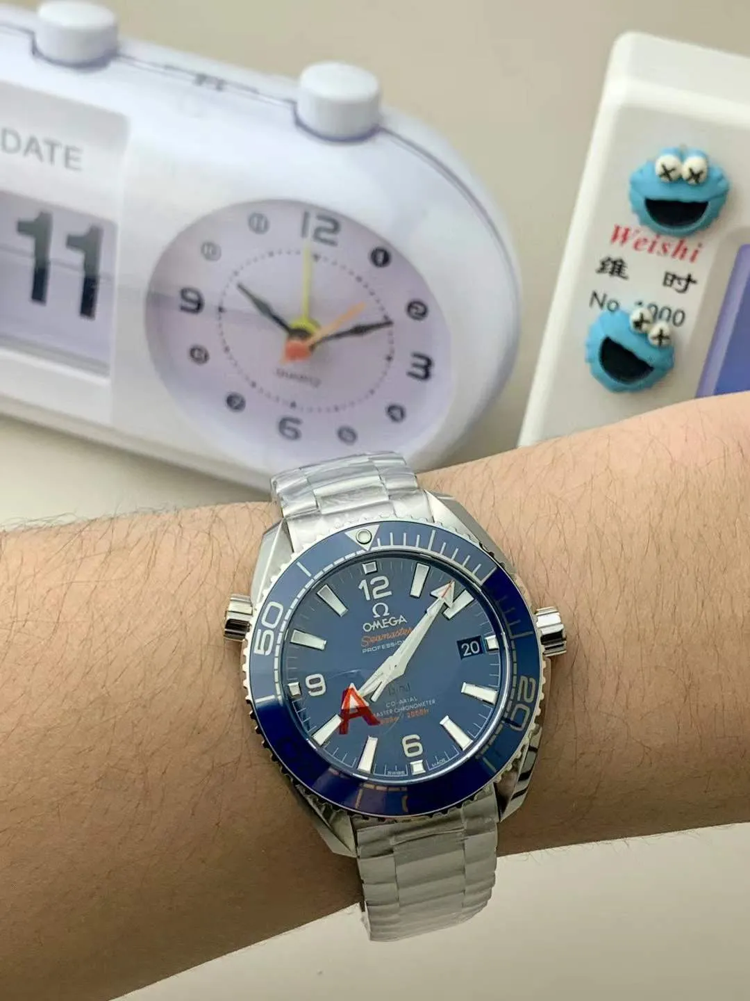 VS Factory Omega Seamaster Planet Ocean 600M GMT Blue Dial (215.30.44.22.03.001) 1:1 Super Clone – DD8906 Movement - VS Factory Official photo 7