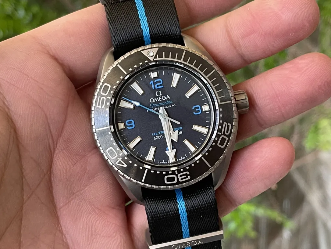 VS Factory Omega Seamaster Ultra Deep 45.5mm Titanium Black Dial (215.92.46.21.01.001) 1:1 Super Clone – DD8912 Movement - VS Factory Official photo 6