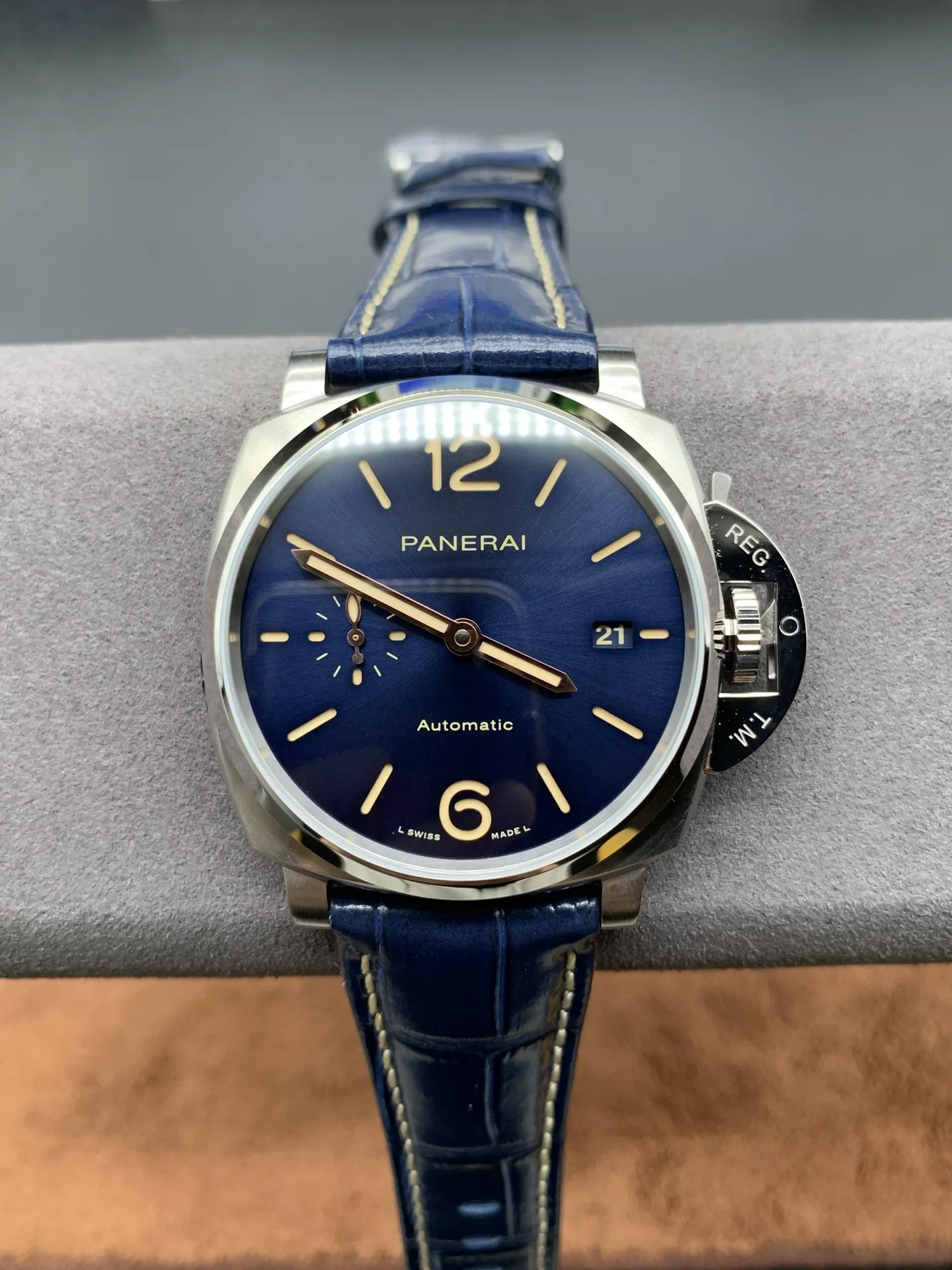 VS Factory Panerai Luminor Due 42mm Blue Dial (PAM00927) 1:1 Super Clone – DDP.900 Movement - VS Factory Official