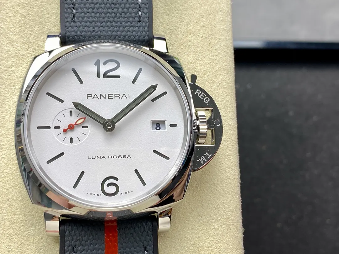 VS Factory Panerai Luminor Due Luna Rossa 42mm White Dial PAM01381 1:1 Super Clone - DD Movement - VS Factory Official