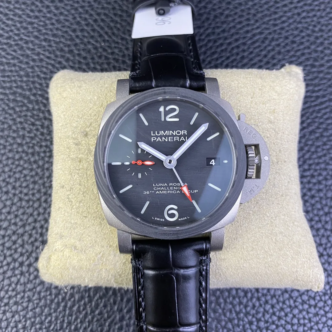 VS Factory Panerai Luminor Luna Rossa GMT 44mm PAM01036 1:1 Super Clone - DDP.9010/GMT Movement - VS Factory Official