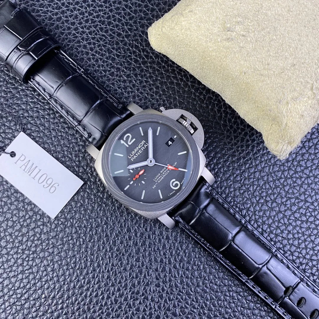 VS Factory Panerai Luminor Luna Rossa GMT 44mm PAM01036 1:1 Super Clone - DDP.9010/GMT Movement - VS Factory Official photo 5