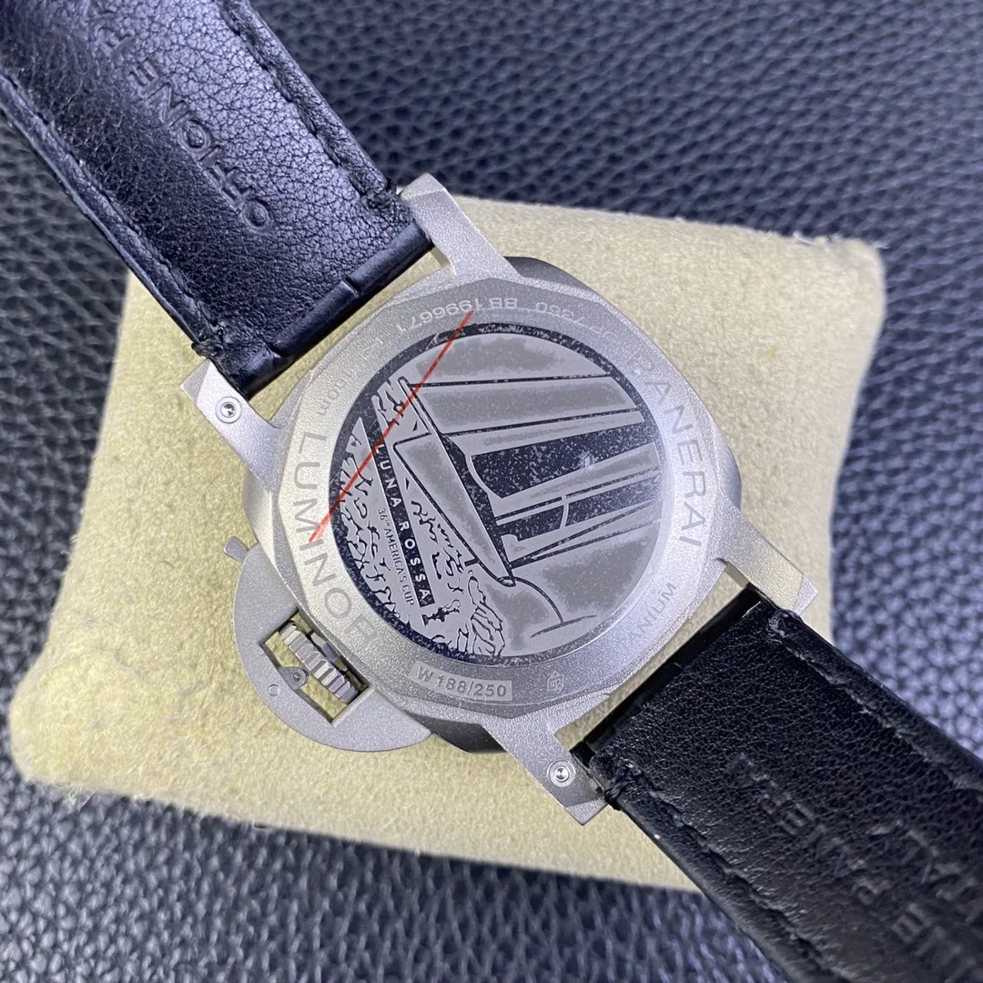 VS Factory Panerai Luminor Luna Rossa GMT 44mm PAM01036 1:1 Super Clone - DDP.9010/GMT Movement - VS Factory Official photo 9