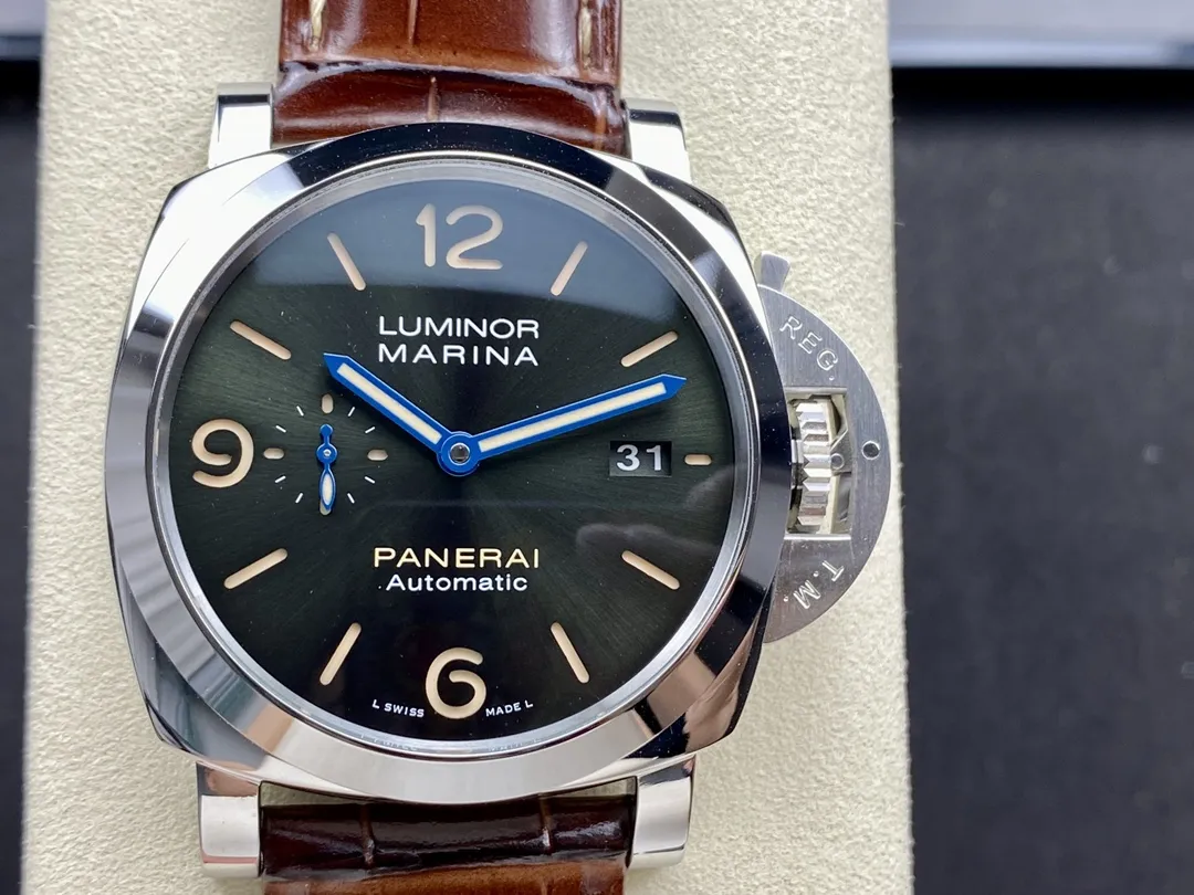 VS Factory Panerai Luminor Marina 44mm Green Sunburst Dial (PAM01116) 1:1 Super Clone – DDP.9010 Movement - VS Factory Official