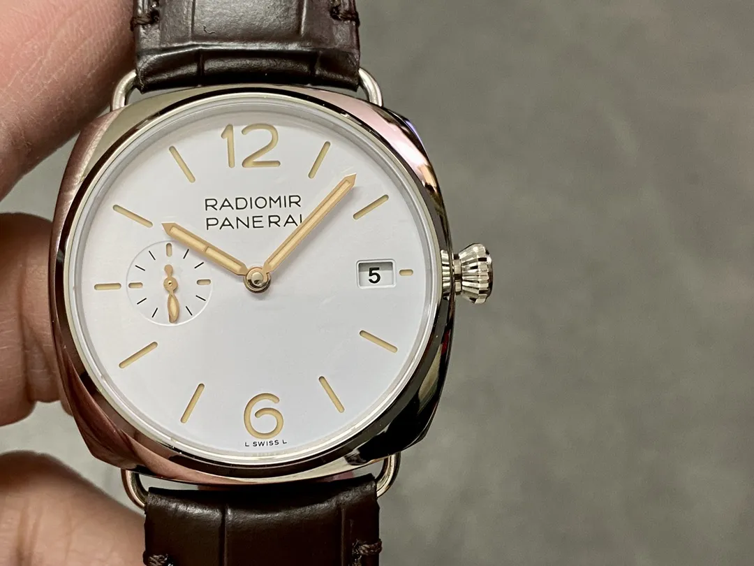 VS Factory Panerai Radiomir Quaranta 40mm White Dial PAM01292 1:1 Super Clone - DDP.900 Movement - VS Factory Official