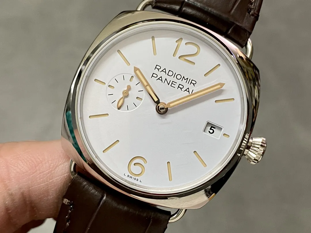 VS Factory Panerai Radiomir Quaranta 40mm White Dial PAM01292 1:1 Super Clone - DDP.900 Movement - VS Factory Official photo 4