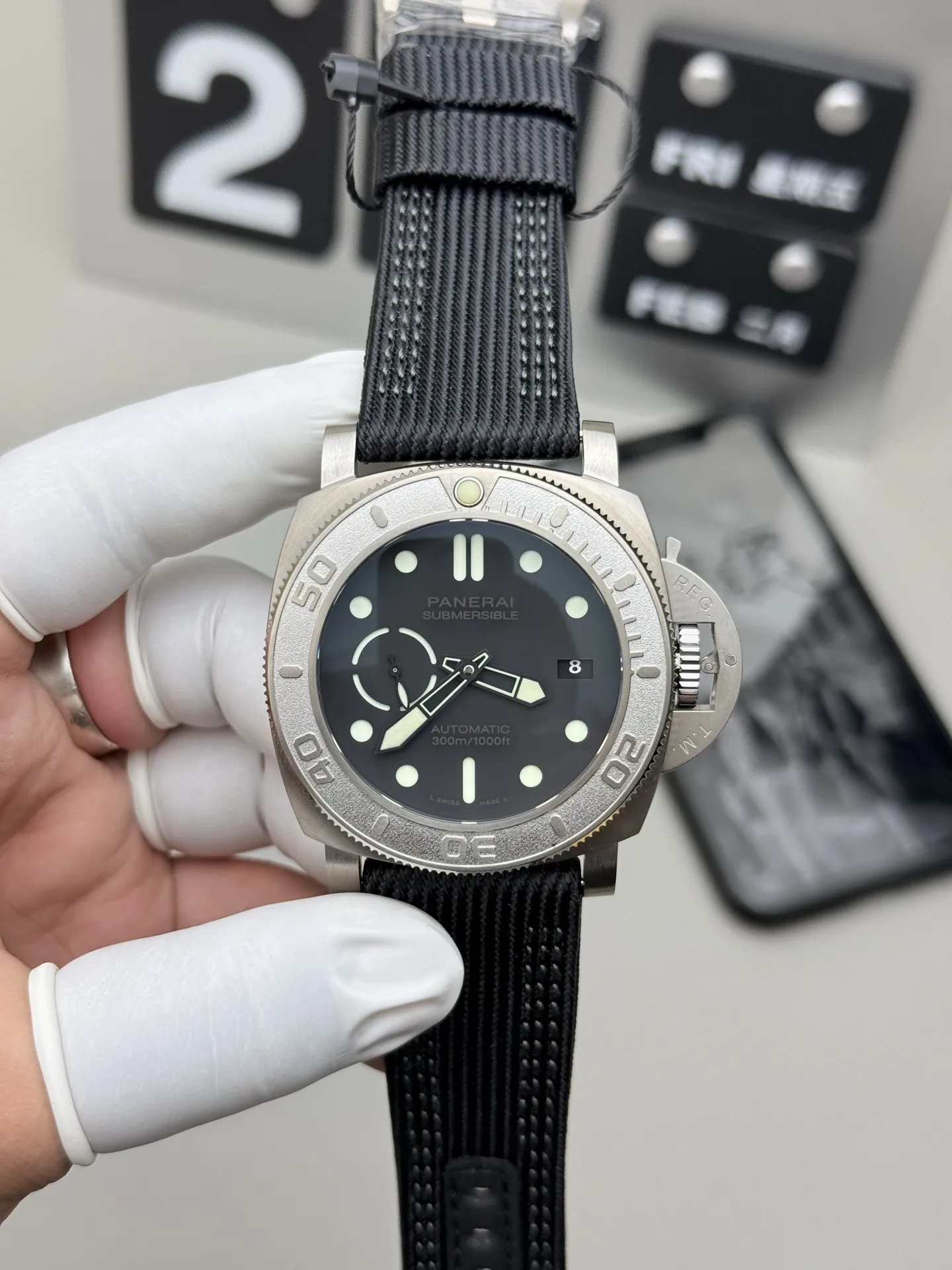 VS Factory Panerai Submersible 42mm Black Dial PAM00973 1:1 Super Clone - DDP.900 Movement - VS Factory Official