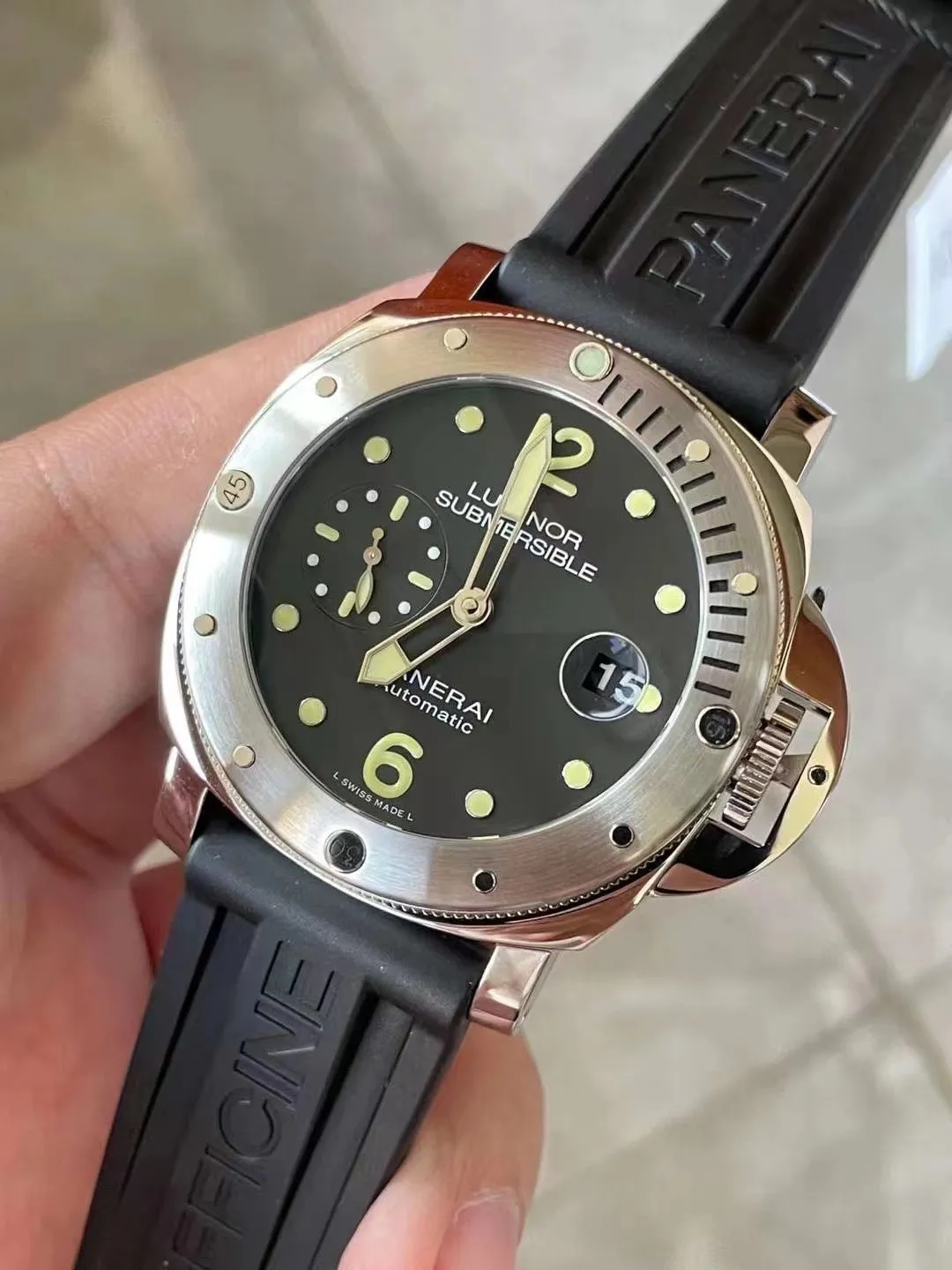 VS Factory Panerai Submersible 44mm PAM01024 1:1 Super Clone - DD Engine Movement - VS Factory Official photo 4