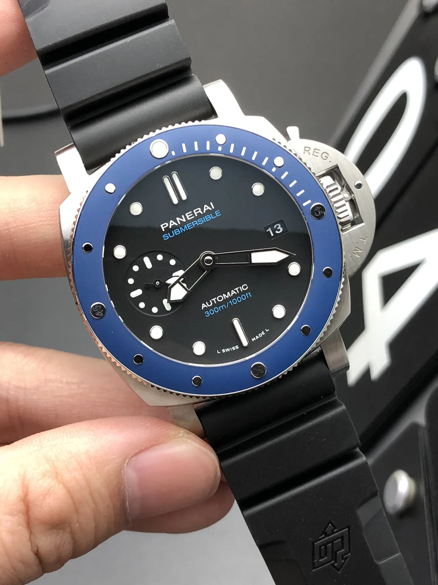 VS Factory Panerai Submersible "Azzurro" 42mm PAM01209 1:1 Super Clone - DDP.900 Movement - VS Factory Official photo 3