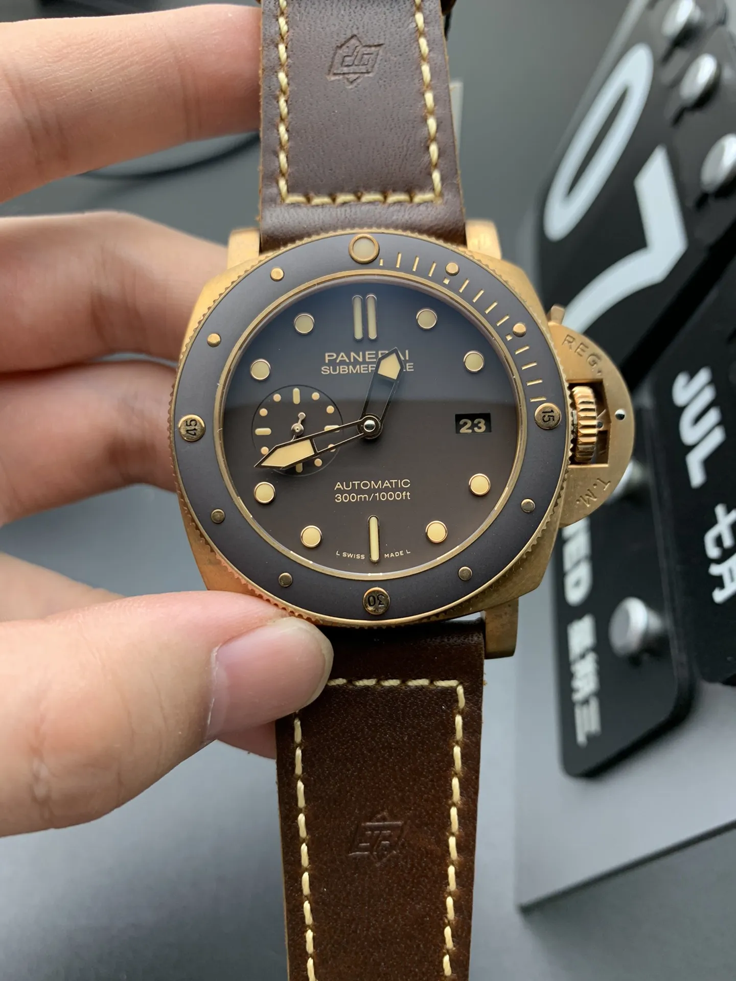 VS Factory Panerai Submersible Bronzo 47mm PAM00968 1:1 Super Clone - DDP.9010 Movement - VS Factory Official
