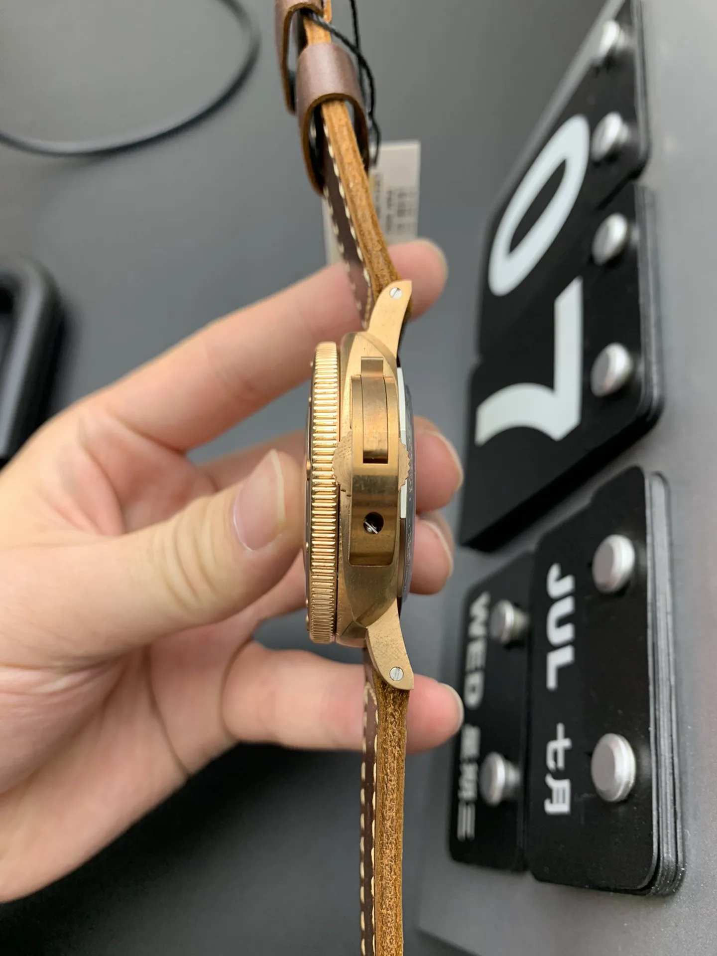 VS Factory Panerai Submersible Bronzo 47mm PAM00968 1:1 Super Clone - DDP.9010 Movement - VS Factory Official photo 5