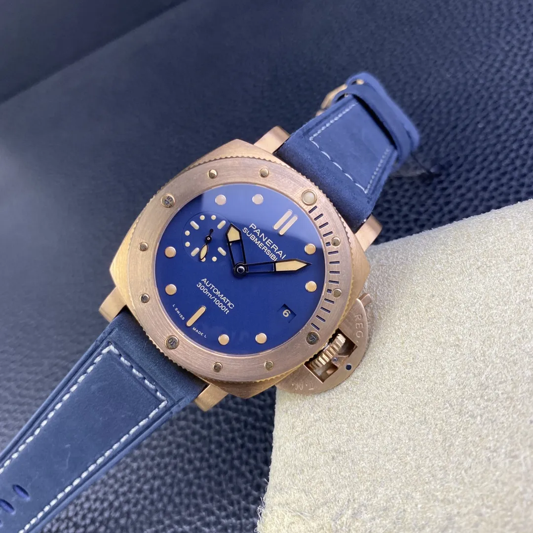 VS Factory Panerai Submersible Bronzo "Blu Abisso" 42mm PAM01074 1:1 Super Clone - DDP.900 Movement - VS Factory Official photo 6