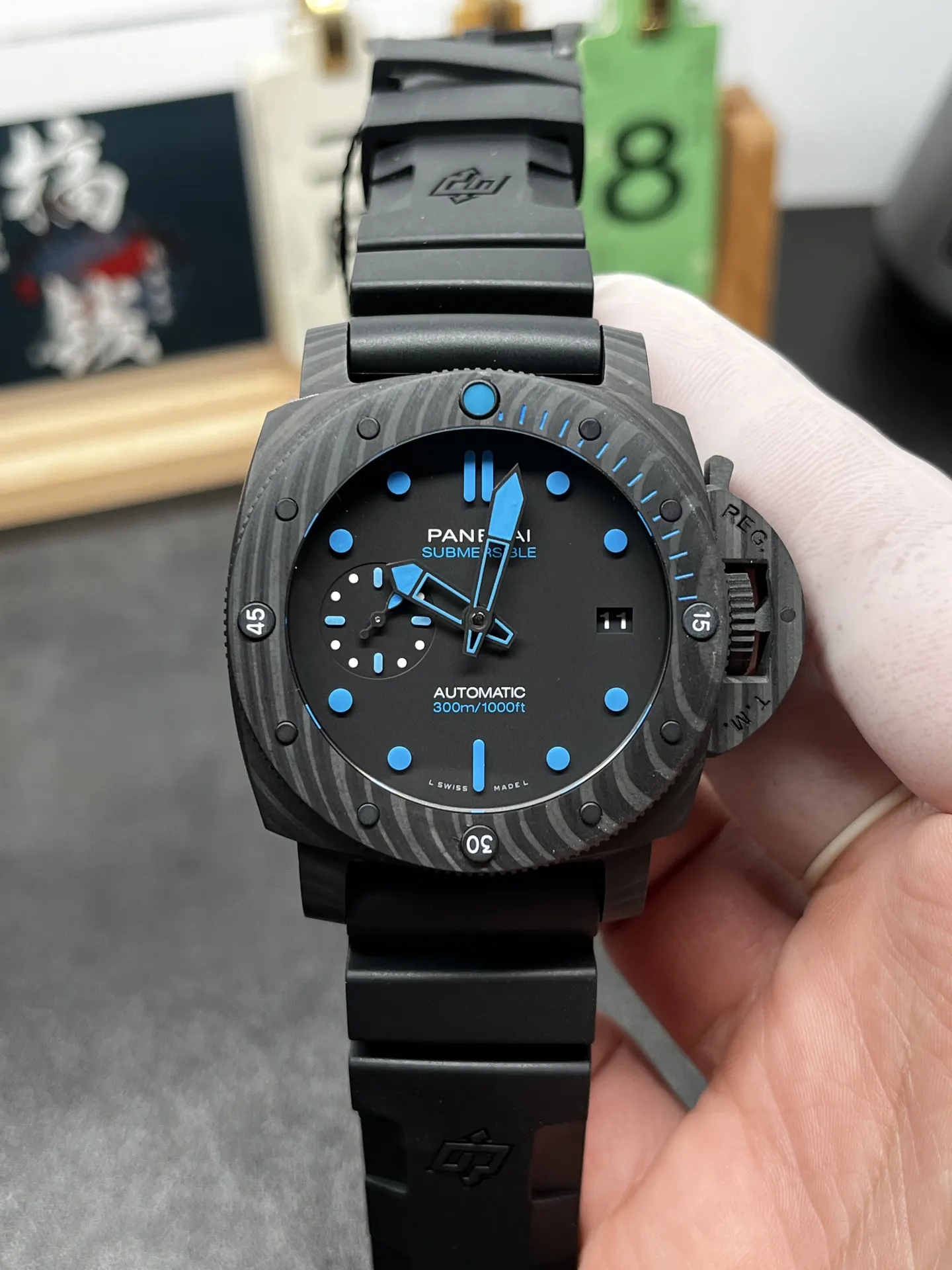 VS Factory Panerai Submersible Carbotech 47mm PAM01616 1:1 Super Clone - DDP.9010 Movement - VS Factory Official