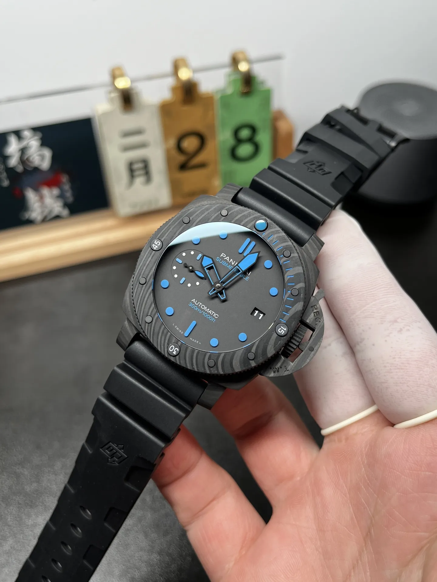 VS Factory Panerai Submersible Carbotech 47mm PAM01616 1:1 Super Clone - DDP.9010 Movement - VS Factory Official photo 3