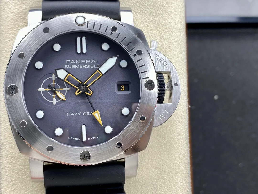 VS Factory Panerai Submersible "Navy SEALs" 44mm PAM01323 1:1 Super Clone - Custom Dandong P.900 Movement - VS Factory Official photo 2