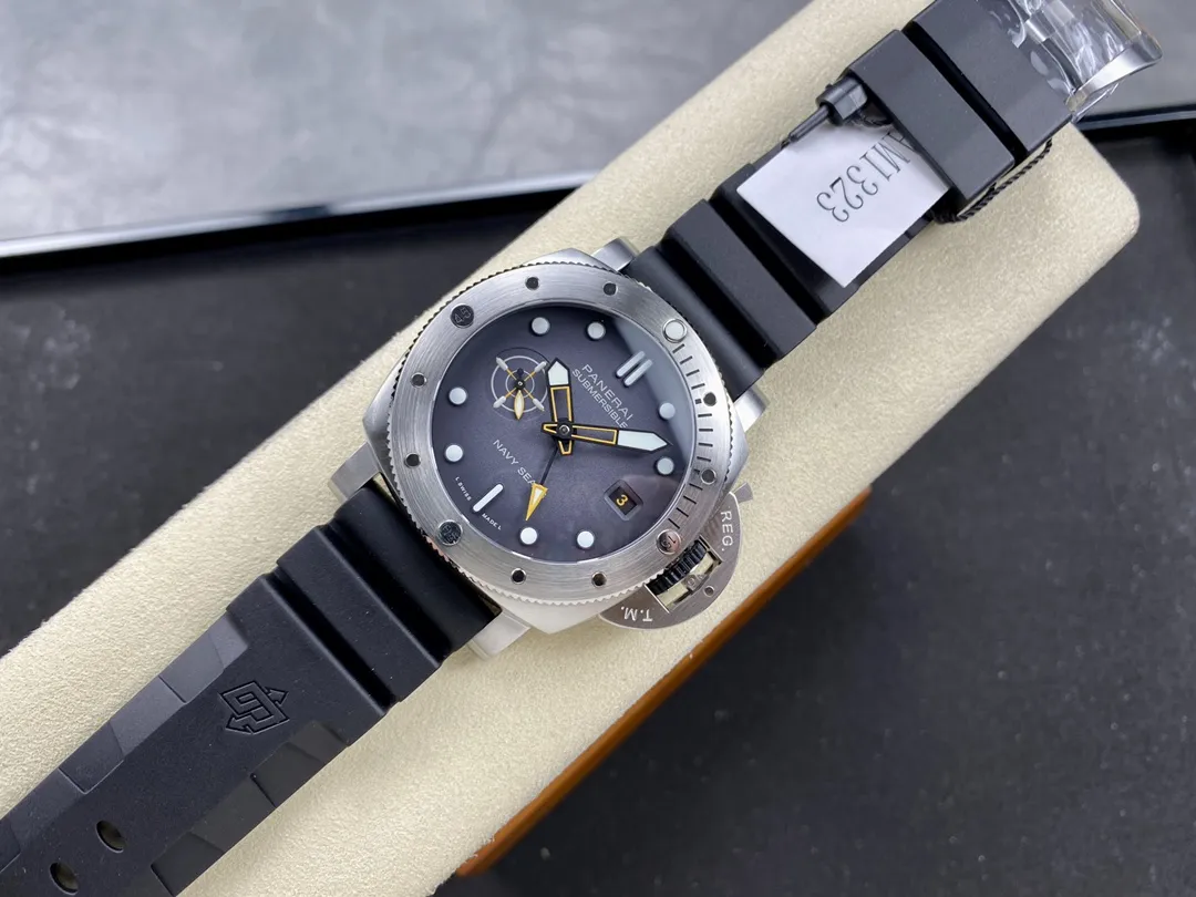VS Factory Panerai Submersible "Navy SEALs" 44mm PAM01323 1:1 Super Clone - Custom Dandong P.900 Movement - VS Factory Official photo 6