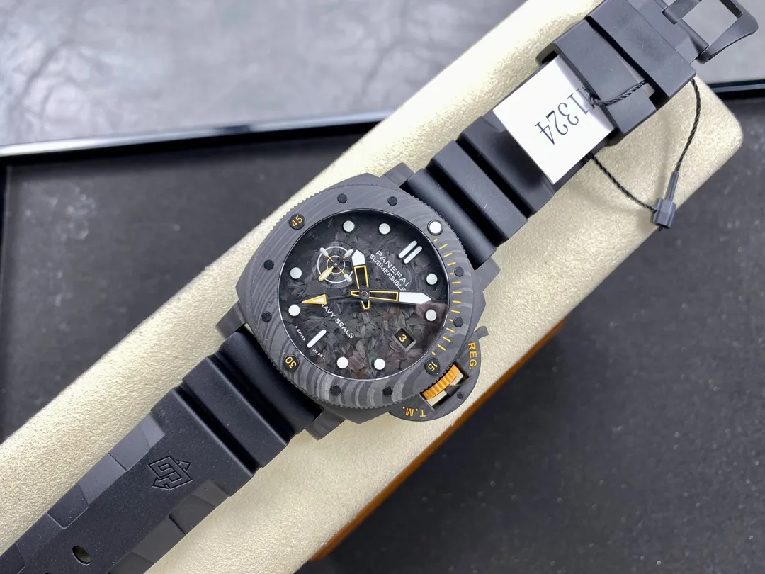 VS Factory Panerai Submersible "Navy SEALs" Carbotech 44mm PAM01324 1:1 Super Clone - DDP.900 Movement - VS Factory Official photo 5