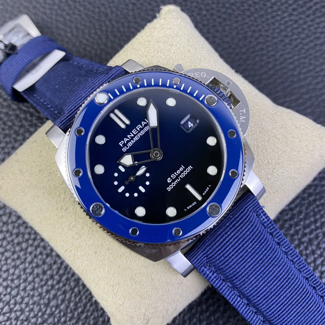 VS Factory Panerai Submersible QuarantaQuattro 44mm Blue Gradient Dial (PAM01289) 1:1 Super Clone – DDP.900 Movement - VS Factory Official photo 6